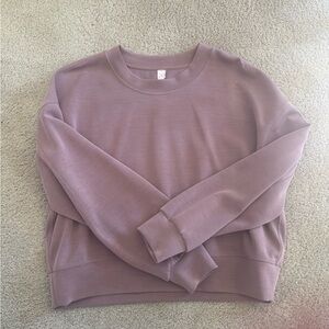 Lululemon Perfectly Oversized Crop Crew Softstreme